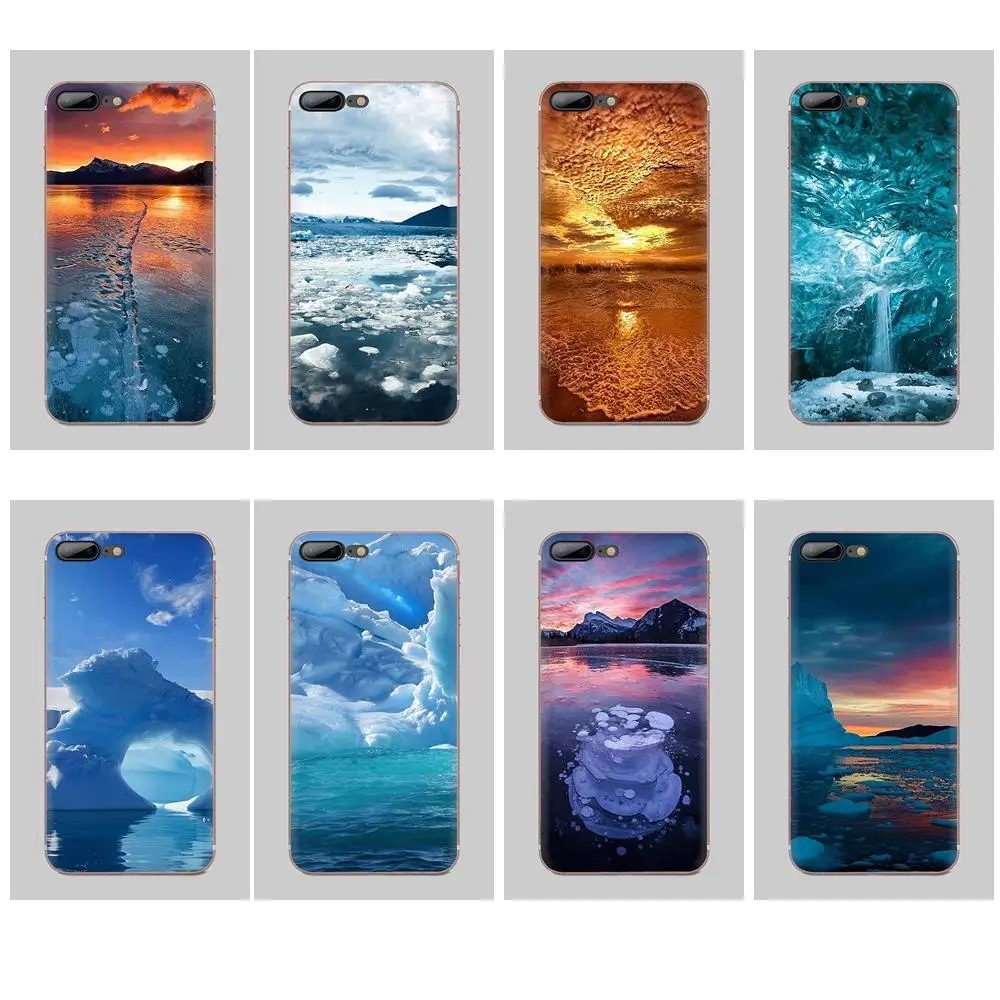 Голубой лед Гренландия ледник для huawei Honor 4C 5A 5C 5X6 6A 6X7 7A 7C 7X8 8C 8S 9 10 10i 20 20i Lite рro