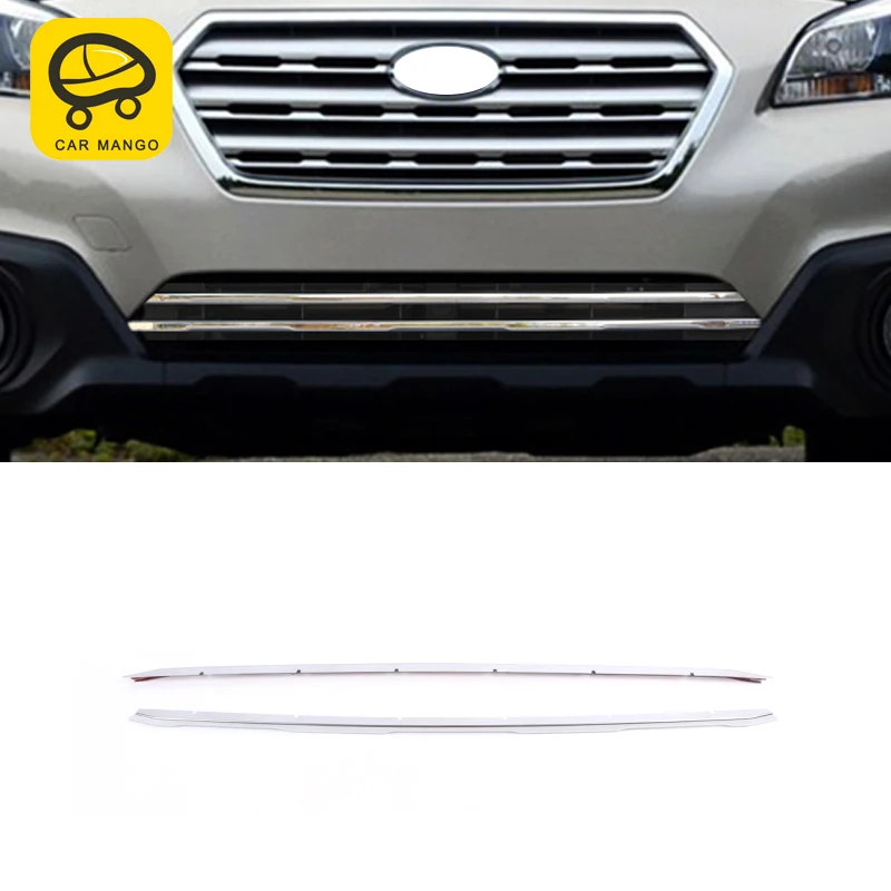 Carманго для Subaru Outback- автомобильный Стайлинг передняя капот средняя сетка бампер решетка Стикеры для обклейки автомобиля внешние аксессуары