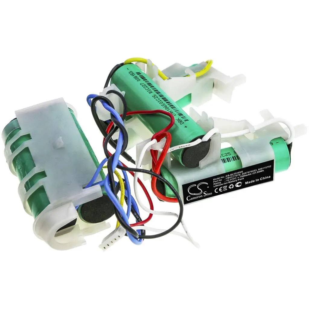 Upgrade Battery For Electrolux 8087979053,809115702,vbhc7787e Liion