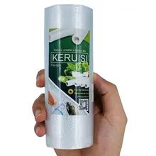 1 рулон вакуумный упаковщик пластиковый мешок для хранения для вакуумной упаковочной машины для упаковки пищевых продуктов упаковочные рулоны упаковочные пакеты