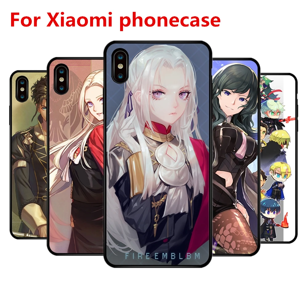 

Fire Emblem Three Houses Soft Phone Case Cover for Xiaomi 5 6 8 9 A2 5S 5C 5X MIX3 Redmi