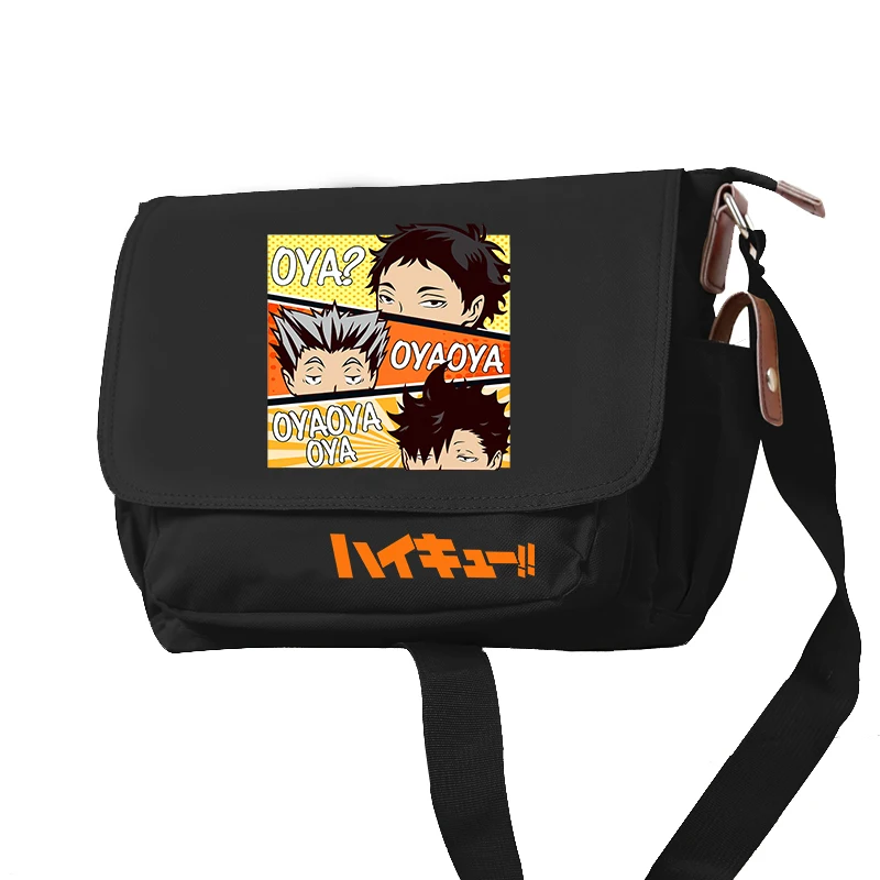 Zaino Haikyuu!! Karasuno Cosplay – Set Con Astuccio 2 Pezzi, Design Hinata Shoyo, In Oxford, 29x17x48 Cm, Unisex, Per Scuola, Viaggi E Cosplay