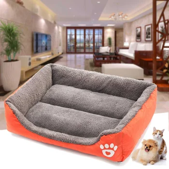

Dog Bed Mat Kennel Soft Dog Puppy Pet Supplies Nest For Small Medium Dogs Winter Warm Plush Bed House Waterproof Cloth