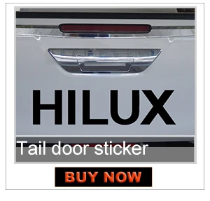 fit for TOYOTA HILUX revo or vigo 2015 2016 2017 2018 2019 car decals back door dirty marks graphic Vinyl cool car stickers fit for TOYOTA HILUX revo or vigo 2015 2016 2017 2018 2019 car decals back door dirty marks graphic Vinyl cool car stickers