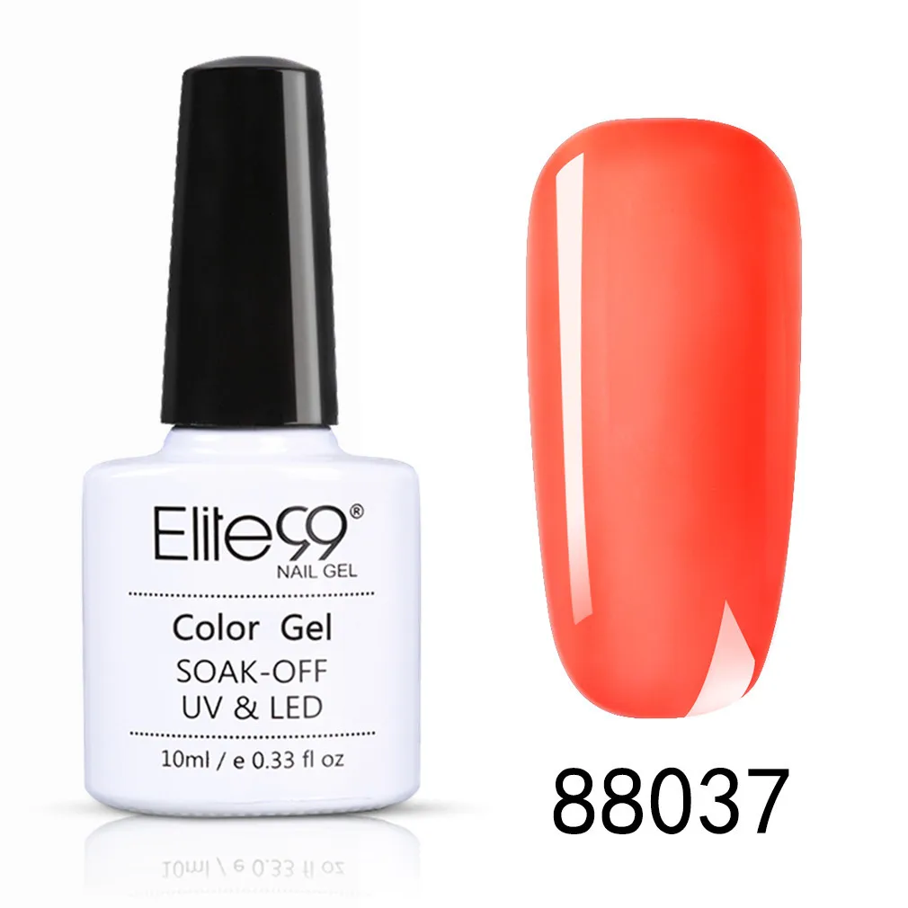 Elite99, 10 мл, сменный Гель-лак для ногтей, мраморный ореольный эффект, Гель-лак для ногтей, впитывающий верх, Базовое покрытие, грунтовка для ногтей, лак - Цвет: 88037