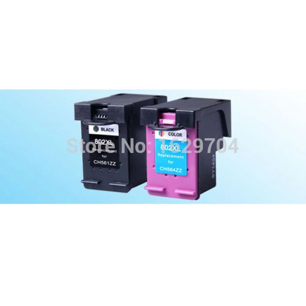 802XL картридж совместимый для hp802 802xl Deskjet 1000 1010 1050 1510 2000 2050 3050 J110a J210a J410a J510a J610a