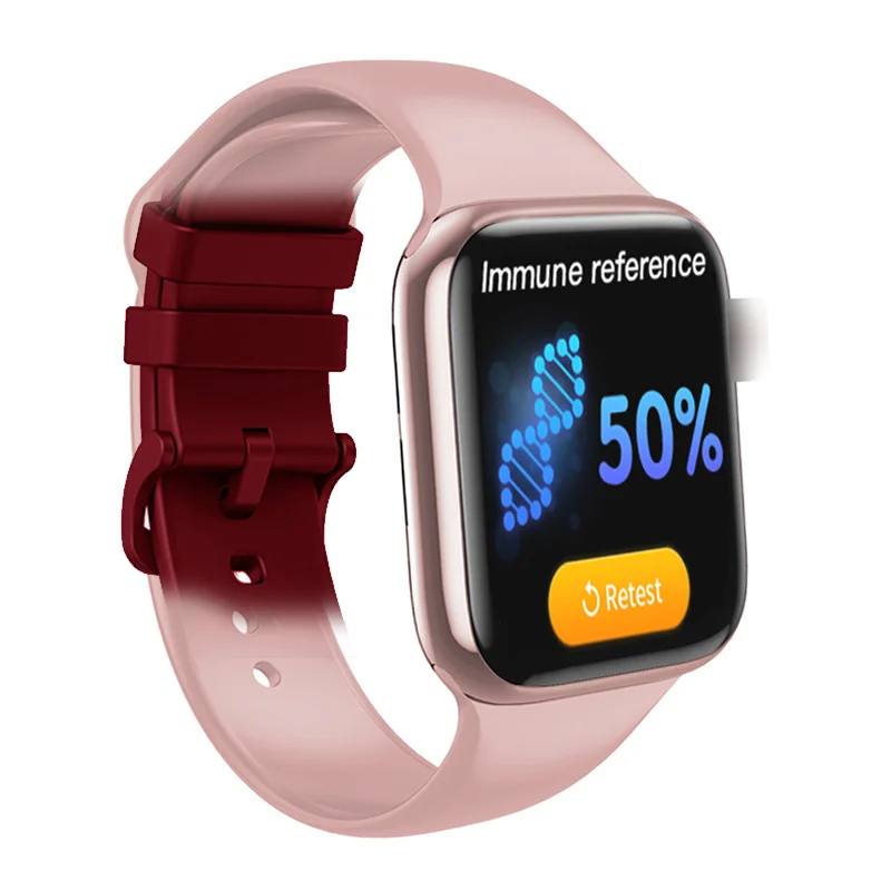 Смарт часы Smart Bluetooth w98 с функцией измерения температуры ЭКГ