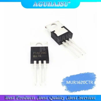 

10pcs/lot A total of yin-yang tube MUR1620CT / MUR1620CTR pairing fast recovery tube original authentic