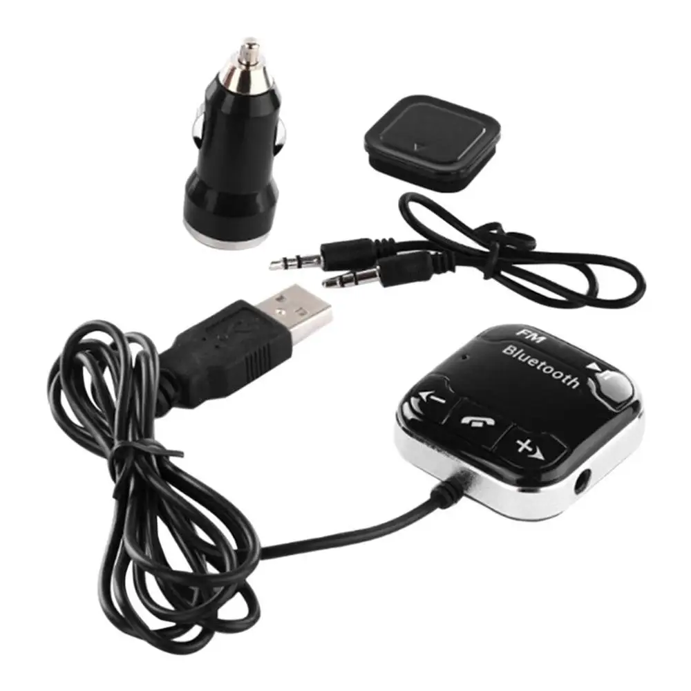Мини Bt760 Автомобильный Mp3 беспроводной музыкальный плеер Hands-Free телефонная карта fm-передатчик с двойной Usb зарядкой