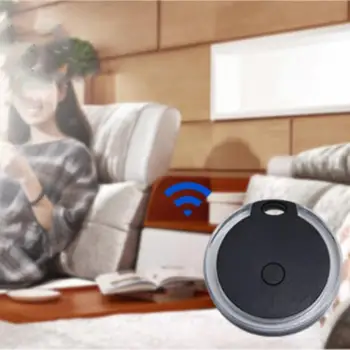 

Intelligent Anti-Lost Device Two-Way Selfie Looking For Objects Patch Portable Crystal Round Anti-Lost Tool