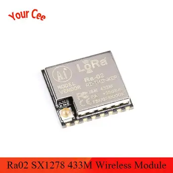 

Ra-02 SX1278 Wireless Module 433MHz Wireless Serial Port Module SPI Interface LoRa Spread Spectrum Module DIY Kit