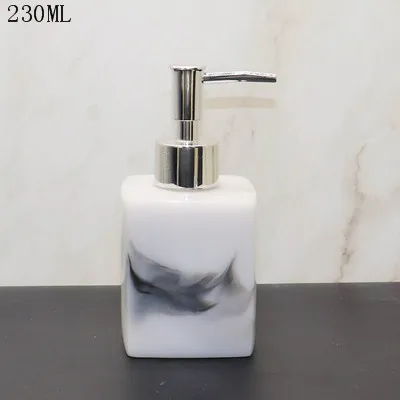 230 ML Смола дезинфицирующее средство для рук Бутылка для лосьона гель для душа шампунь Пресс бутылка для ванной комнаты портативная бутылка для мыла O002 - Цвет: 230 ML