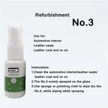 

Car Detergent Refurbished Trim Leather Maintenance 50ml Agent Universal