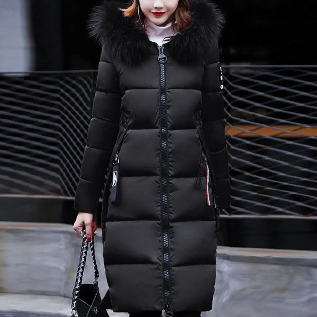 slim fit parka womens