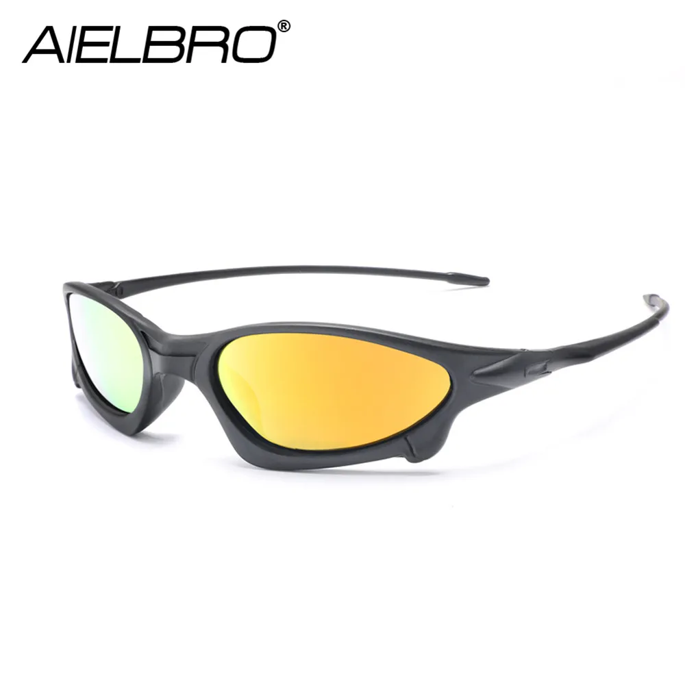 AIELBRO, уличные поляризованные солнцезащитные очки TAC, линзы UV400, спортивные, для рыбалки, пеших прогулок, для горного велосипеда, очки для мужчин и женщин, велосипедные солнцезащитные очки