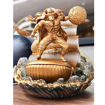 

Anime Gold Version Edward Newgate White Beard Sea Thieves Captaion World's Strongest Man GK Statue Collect Model Toy M3508