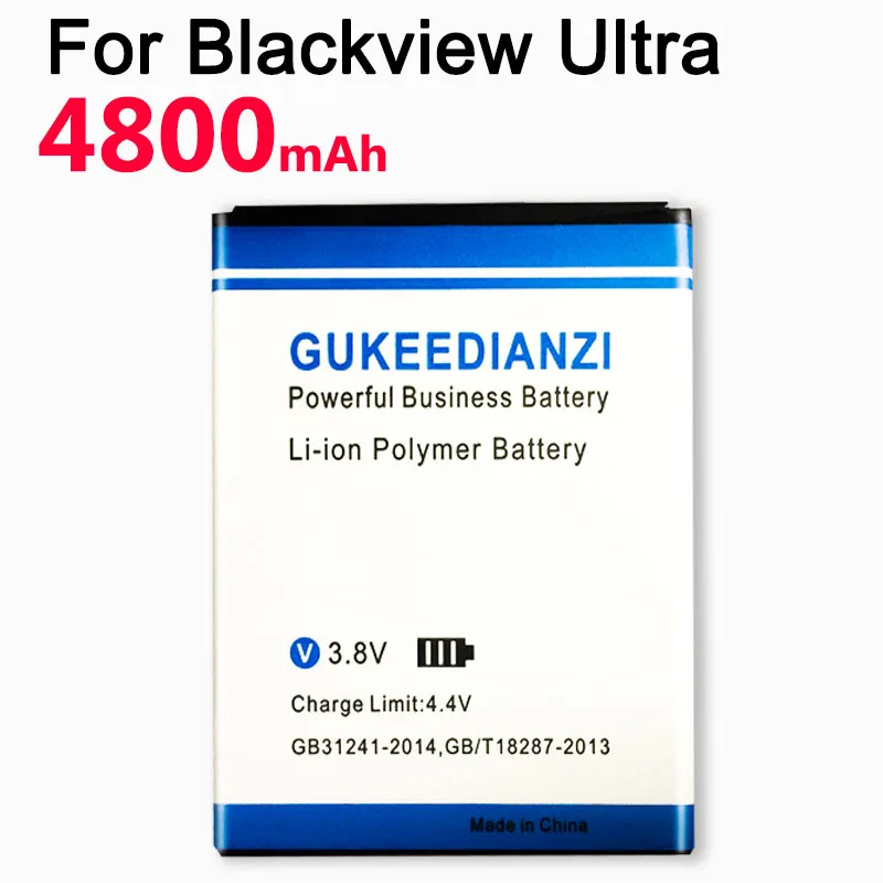 Аккумулятор GUKEEDIANZI 4800mAh для Blackview Ultra A6