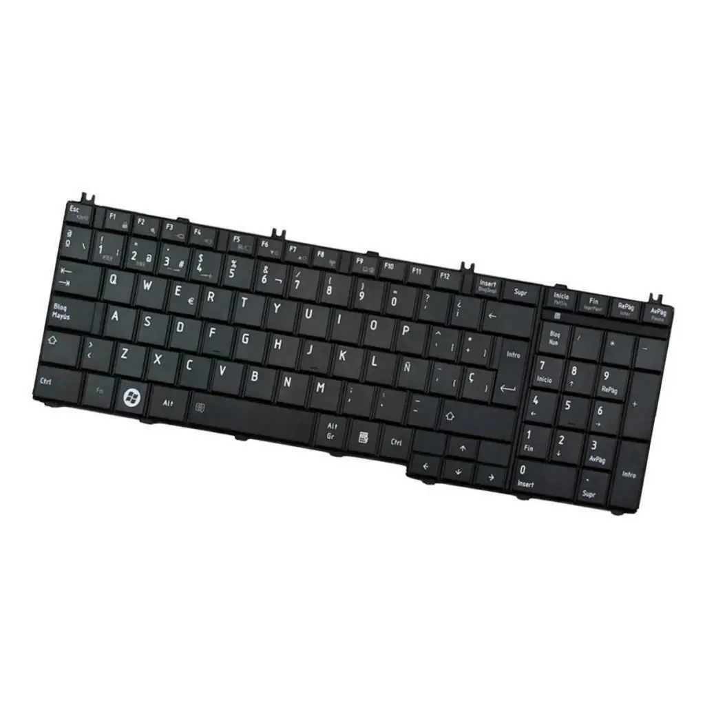 Новая клавиатура для ноутбука Toshiba Satellite C670 L650 L655 L670 L675 испанская SP | Компьютеры и