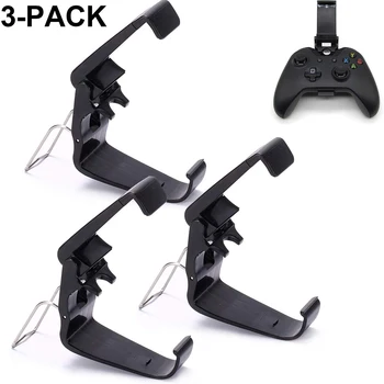 

3 Pack Foldable Mobile Phone Holder for Game Controller,Cellphone Clamps Compatible with For Xbox One S Wireless Controllers