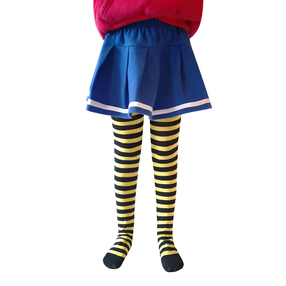 Halloween Girl Striped Pantyhose Party Costume Props