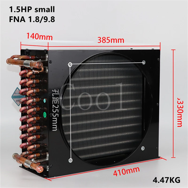 Keweili refrigerator condenser copper tube aluminum fin air-cooled