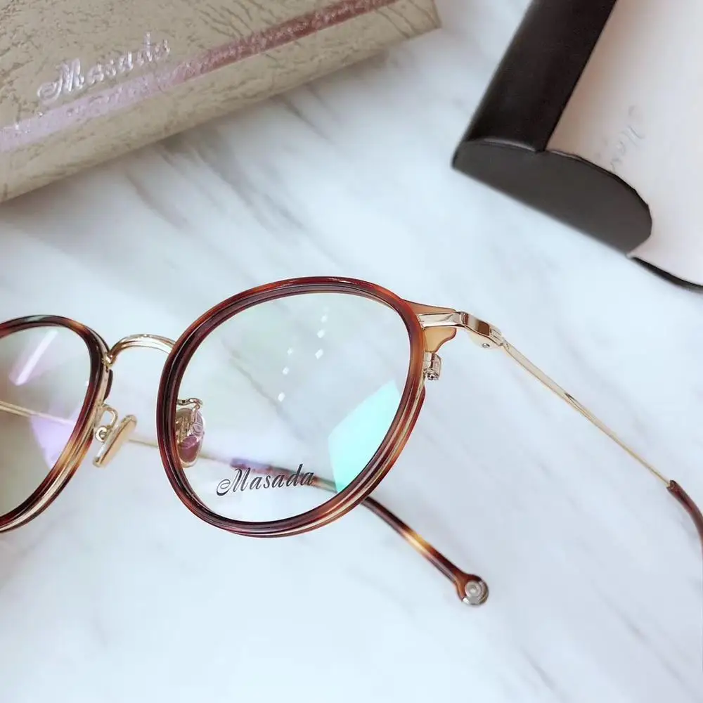 Vintage Optical Glasses Frame Glasses Frame Men And Women Round Glasses Classic Full Optical Prescription Glasses Frame