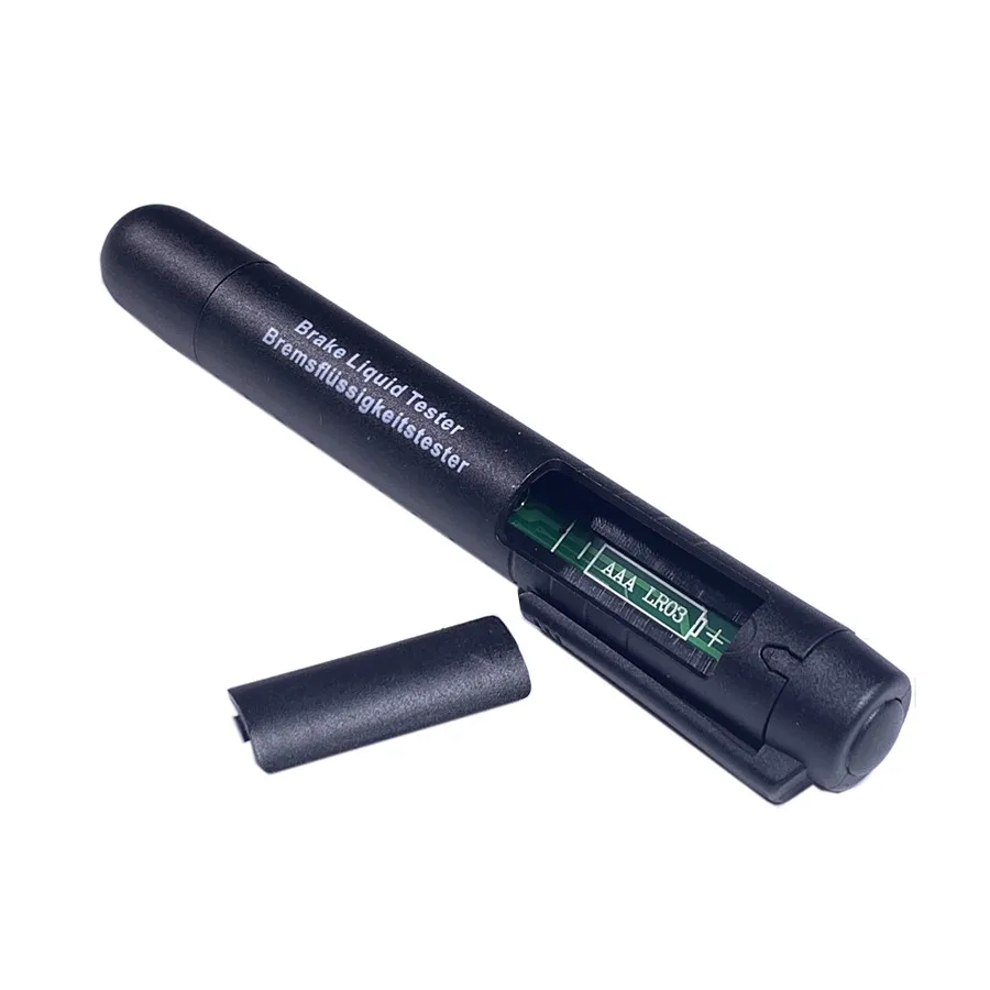 US $306.37 50pcslot DHL Auto Liquid testing Brake Fluid Tester pen 5 LED indicator display mini electronic pen brake fluid tester Digital