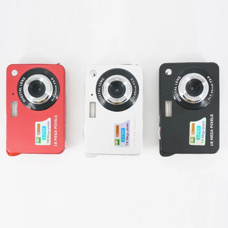 Новейший 18Mp Max 5Mp CMOS сенсор цифровые камеры 8x цифровой зум перезаряжаемый
