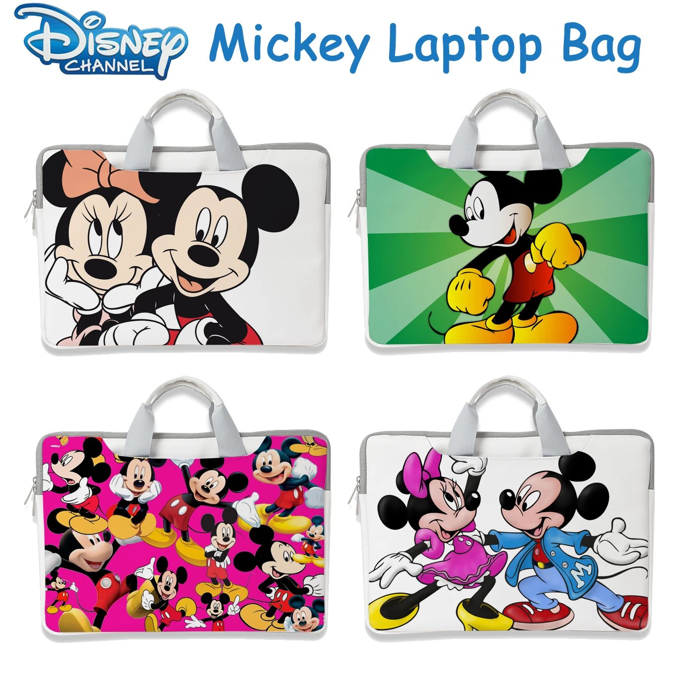 Disney Waterproof Laptop Case, 13, 14, 15, Inch Laptop Briefcase, Suitable For Macbook Air Pro