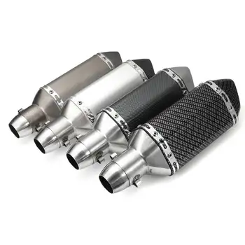 

New 38-51mm Motorcycle Exhaust Modified Muffler Pipe Exhaust Muffler For FZ6 CBR250 CB600 MT07 ATV Dirt Pit Bike