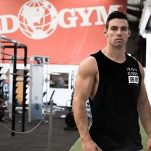 Muscle Brother летние новые стильные спортивные повседневные майки из чистого хлопка мужские свободные дышащие безрукавки с круглым вырезом