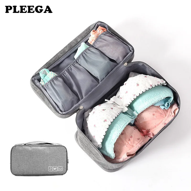 

PLEEGA Practical Fashion Luggage Storage Cosmetic Bag 6 Colors Portable Bra Underwear bag Travel Wash Storage Organizer Bag