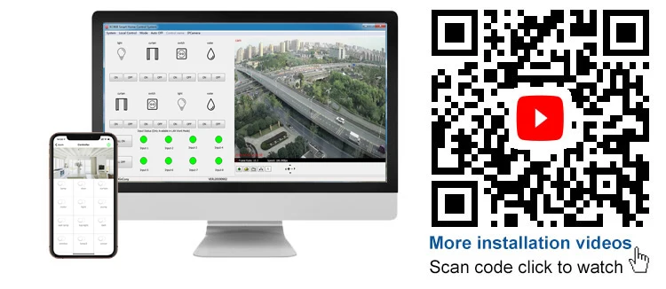 Kincony 4Ch пульт дистанционного управления Wi-Fi и RS232 связь 4 позиционный светильник переключатель управления google home и alexa