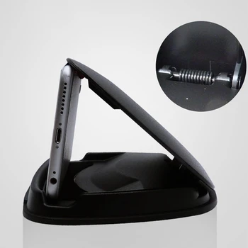 

1pcs Car Mobile Phone Instrument Panel Non-slip Silicone Bracket Smartphone Anti-skid Car Holder For Mobile Phone GPS