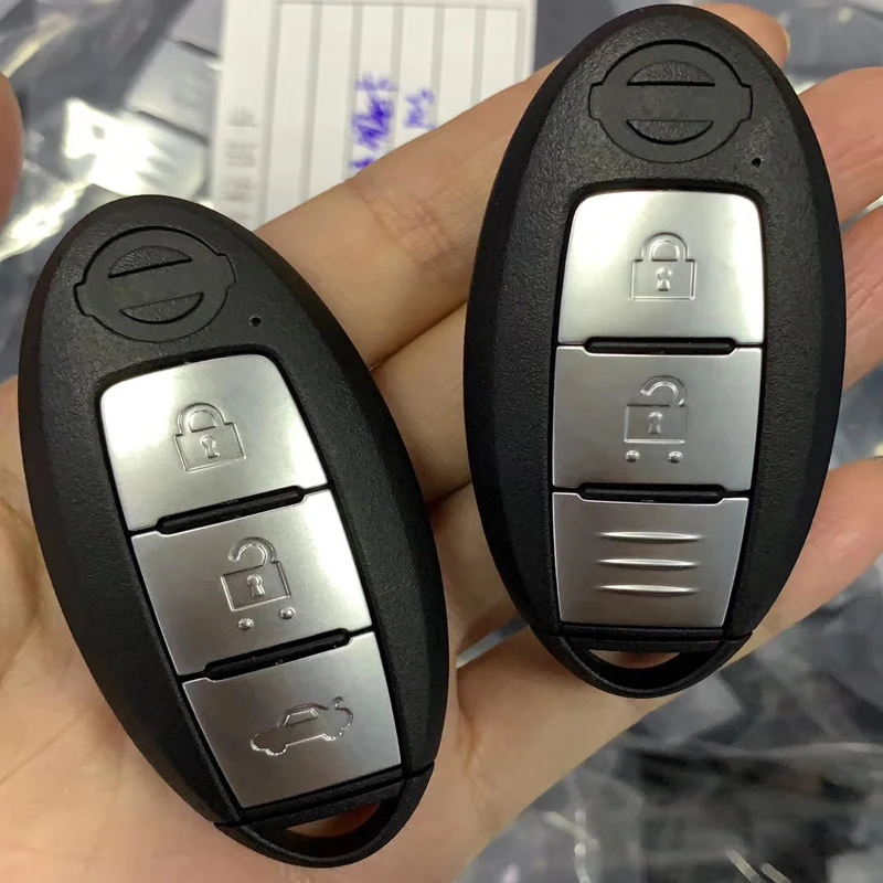 Автомобильный БЕСКЛЮЧЕВОЙ смарт ключ 433 МГц HITAG AES/4A чип для Nissan Qashqai X Trail Murano J10 J11 J12