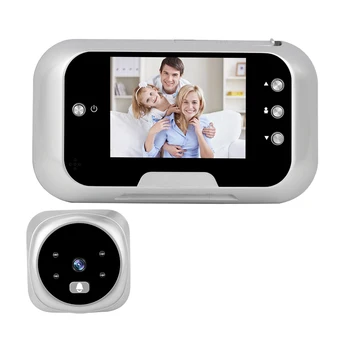 

3.5 inch Video Peephole Camera Digital Door Viewer Doorbell 120 Degree Angle Peep Holes Video Eye Doorbell Outdoor Night Vision