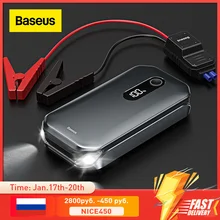Baseus 1000A Auto Jump Starter Power Bank 12000Mah Draagbare Batterij Station Voor 3.5L/6L Auto Emergency Booster Starten apparaat