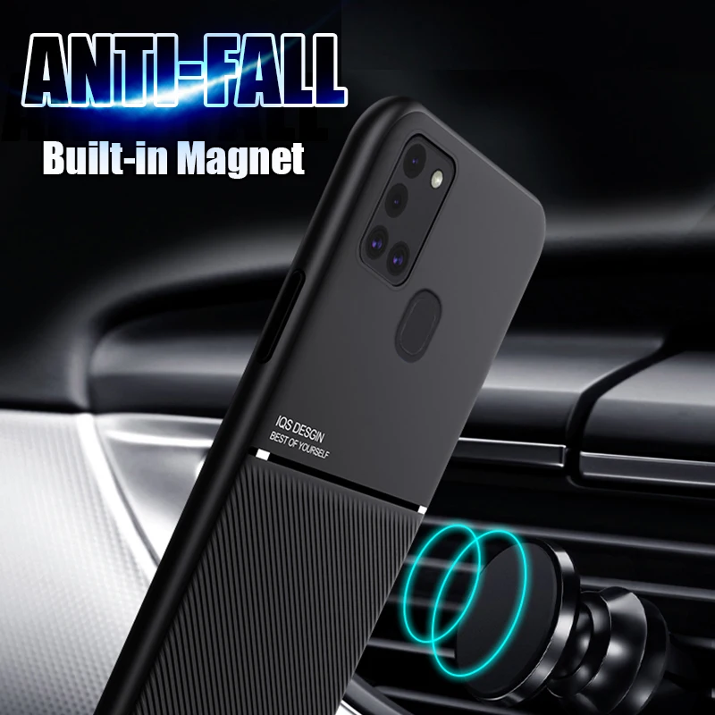 Magnetic Holder Case For Oneplus 8 Pro 1+Nord Matte Silicon Cover 8T 7T 7 T Oneplus8 Nord One Plus Shell | Мобильные телефоны и