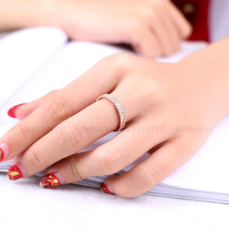 胧月单排简约戒指 3