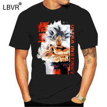 

Dragonball Super Goku Ultra Instinct Black New With Tags Brand Clothihng Top Quality Fashion Mens T Shirt 100% Cotton 010783