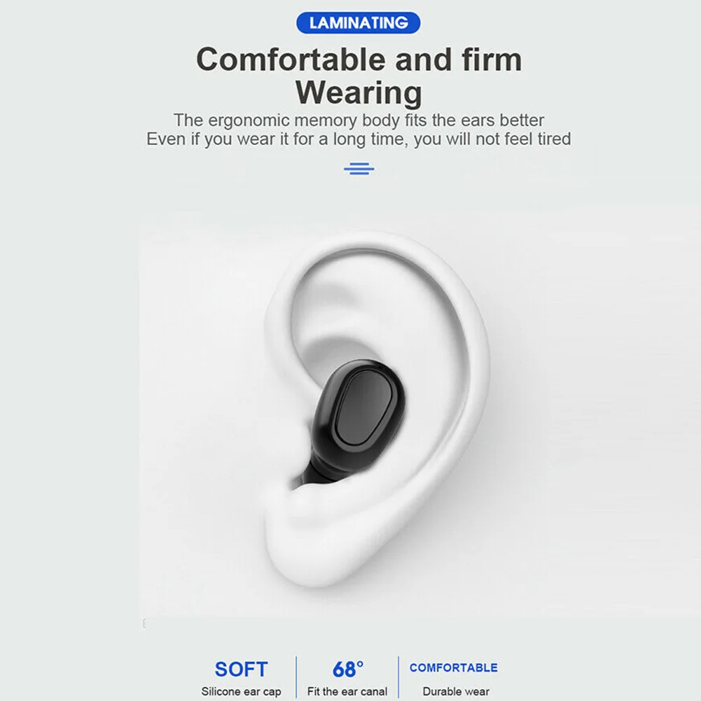 Bluetooth 5,0, шумоподавление, TWS, спортивные, беспроводные, наушники, музыка, светодиодный, мощный экран, для игр, IPX5, водонепроницаемый, для улицы, Hi-Fi, стерео