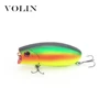 VOLIN 1pc NEW Model Hard Crank Fishing  Lure 55mm 10g Artificial Crank Hard Bait with Ball Minnow Fishing Wobblers Fish Lures ► Photo 3/6