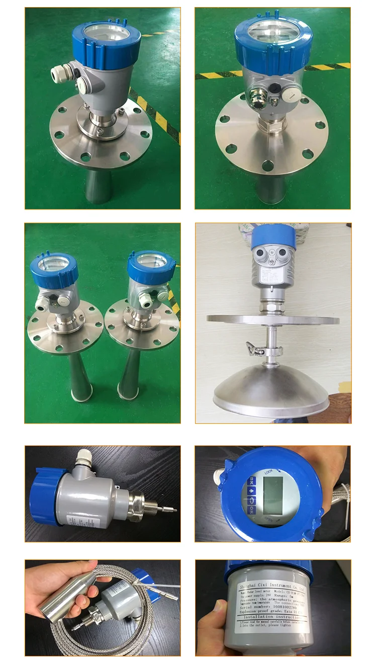 Level Measuring Instrument Radar Type Open Channel River Depth Meter