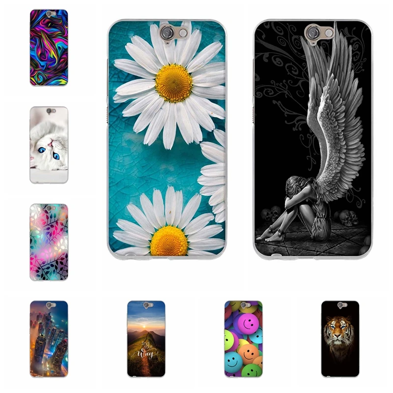 

For HTC One A9 Case Ultra-slim Soft Silicone TPU For HTC One A9 A 9 Cover Funda Scenery Patterned For HTC A9 A 9 Shell Bumper