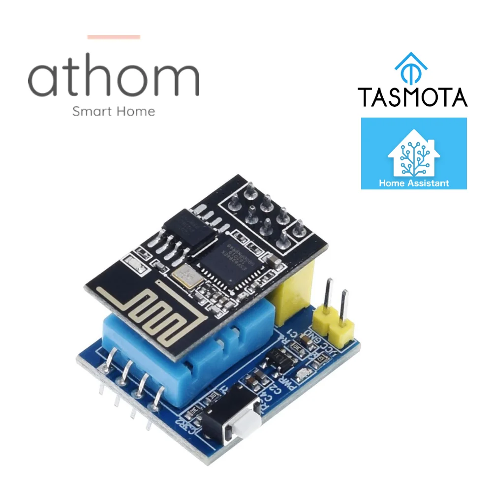 Athom Pre Flashed Tasmota Dht11 Temperature Humidity Sensor Module
