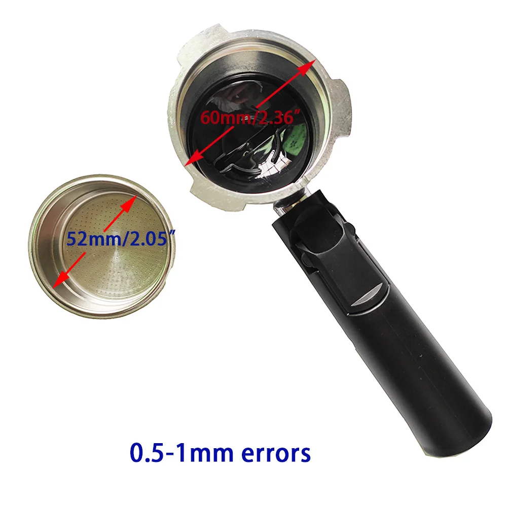 Description Picture 2 of item51mm Pressurized  Coffee Handle Portafilter  for Professional Coffee Maker Accessory Coffee machine parts