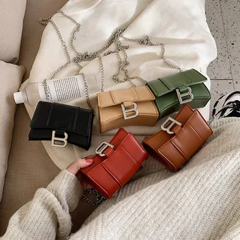 

Small crowdsourcing women 2019 fall/winter new wave Korean version of Joker mini shoulder bag fashion slung chain bag