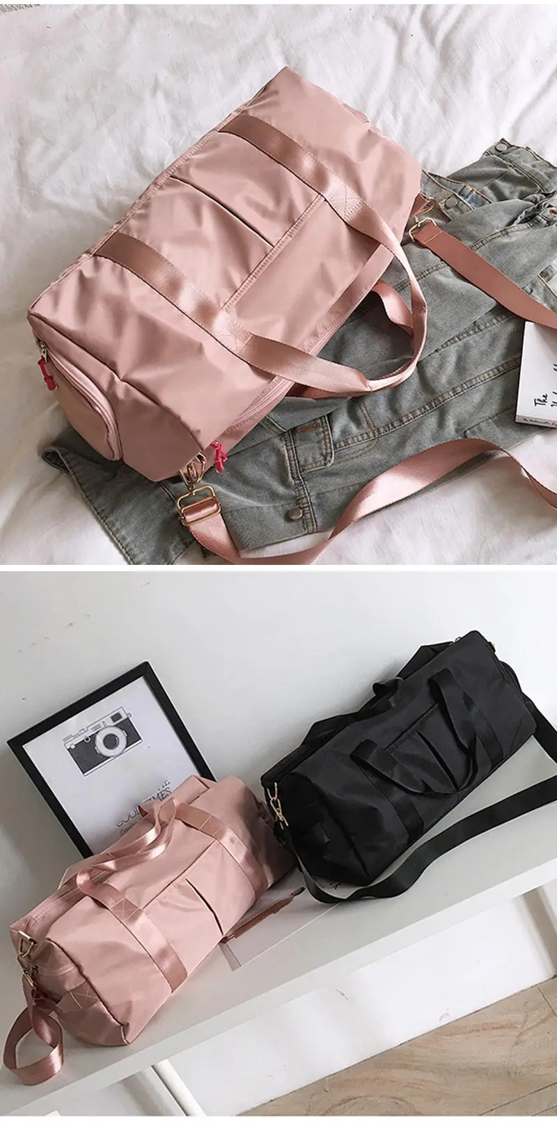 Повседневная сумка-Органайзер для путешествий, дорожные сумки и багаж для женщин, Мужская Большая вместительная сумка для выходных