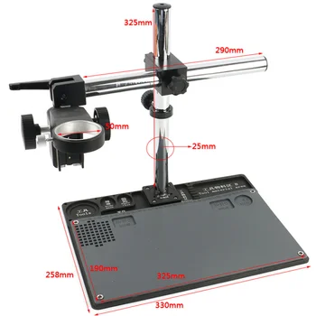 

Agnicy Multifunctional 50mm High Temperature Resistant Aluminum Alloy Universal Microscope Adjustment Maintenance Bracket 50mm