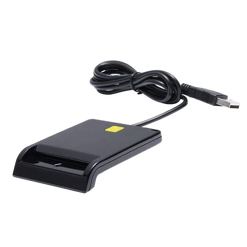 

Type C Smart Card Reader Common Access CAC Card Reader for Sim/ATM/IC ID Cards GV99